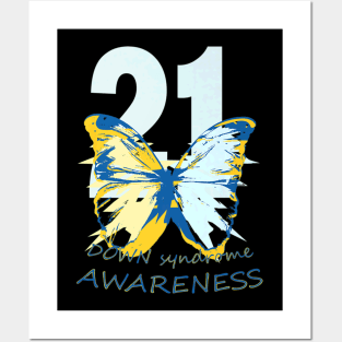 Down Syndrome Butterfly Posters and Art